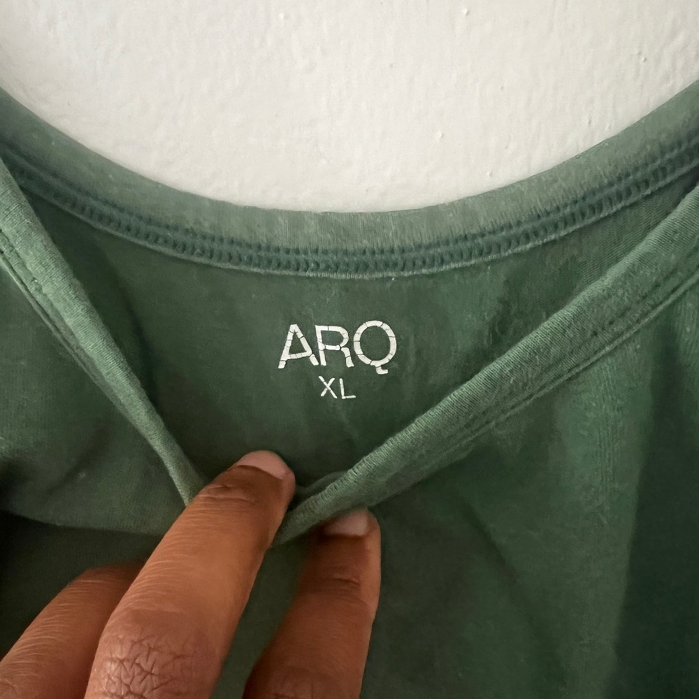 ARQ green tank top